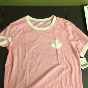 Roots Canada Pink Tshirt